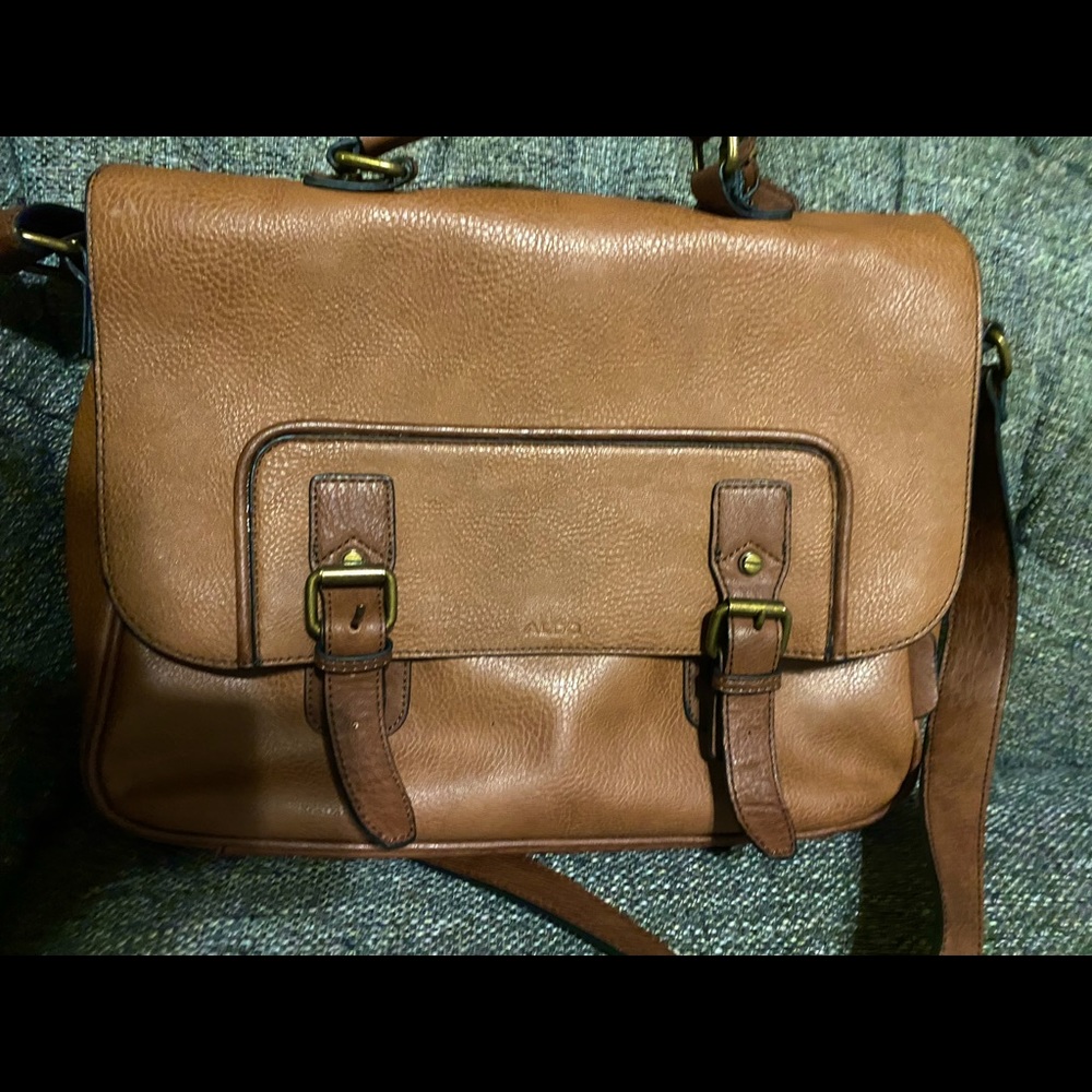 Brand new. Never used  aldo briefcase/laptop bag.